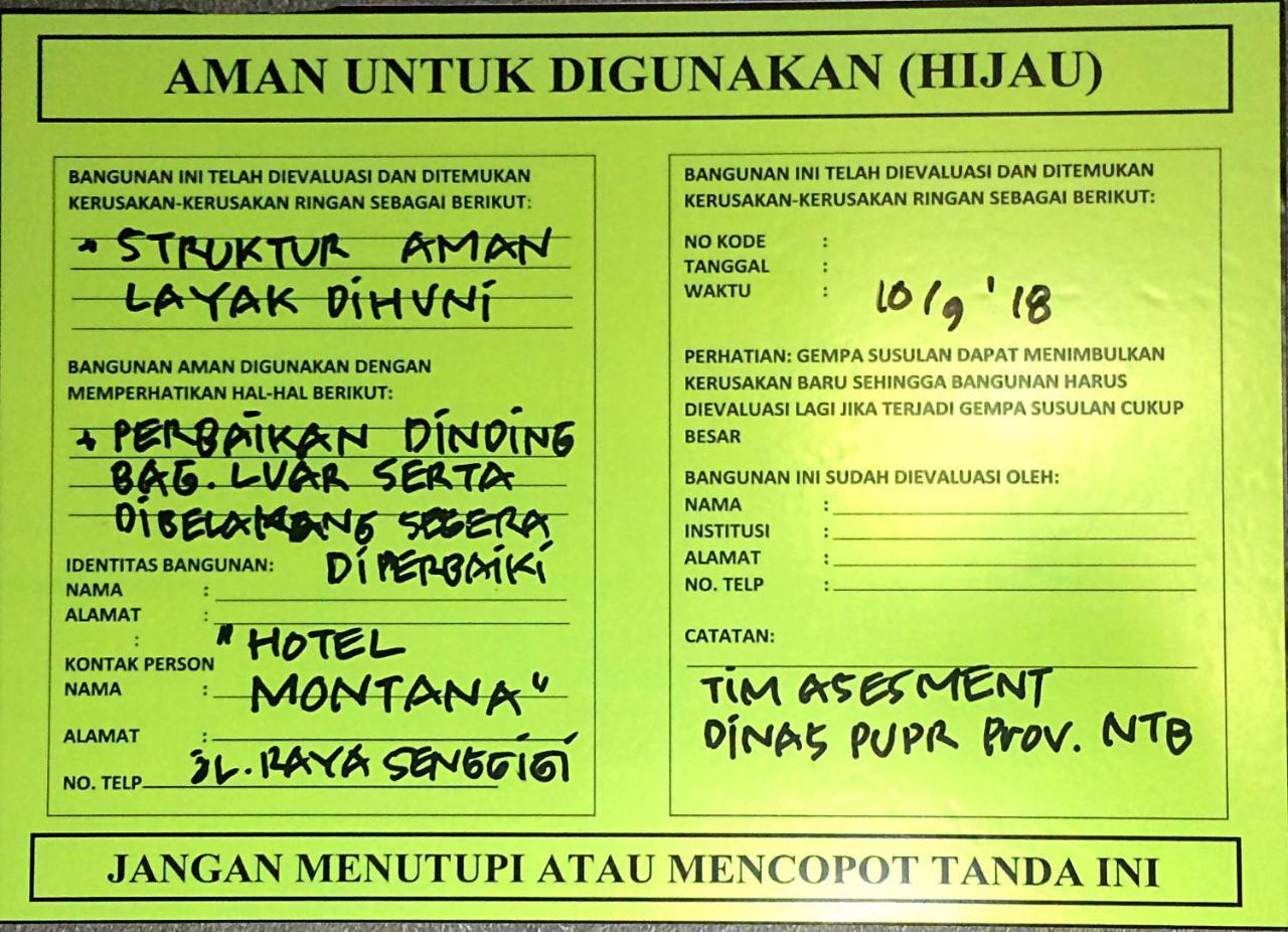 Hotel Montana Premier Senggigi Zewnętrze zdjęcie
